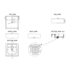 Gareth Ashton Park Avenue Countertop Basin with Pop-Up Waste