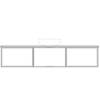 Marquis Chifley Wall Hung Vanity with Symphony Top & Basin - 600mm - Chifley 1