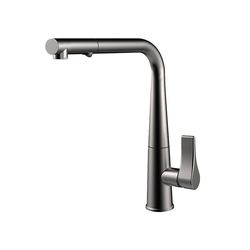 Gessi Proton Dual Spray Pullout Kitchen Mixer - Brushed Nickel