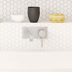 Caroma Titan Stainless Steel Wall Bath Mixer lifestyle