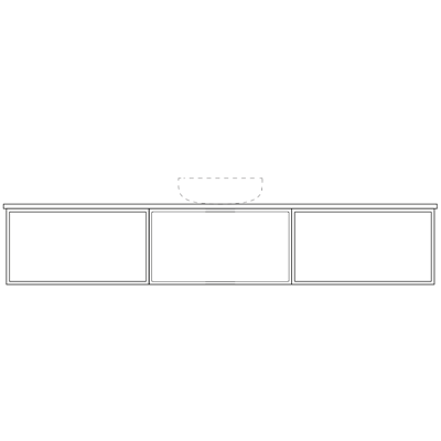 Marquis Chifley Wall Hung Vanity with Symphony Top & Basin - 600mm - Chifley 1