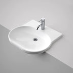 Caroma Opal Sole Semi Recessed Basin with 1 taphole