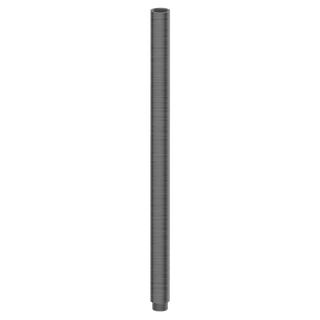 Gareth Ashton Brass 400mm Round Dropper – Gun Metal