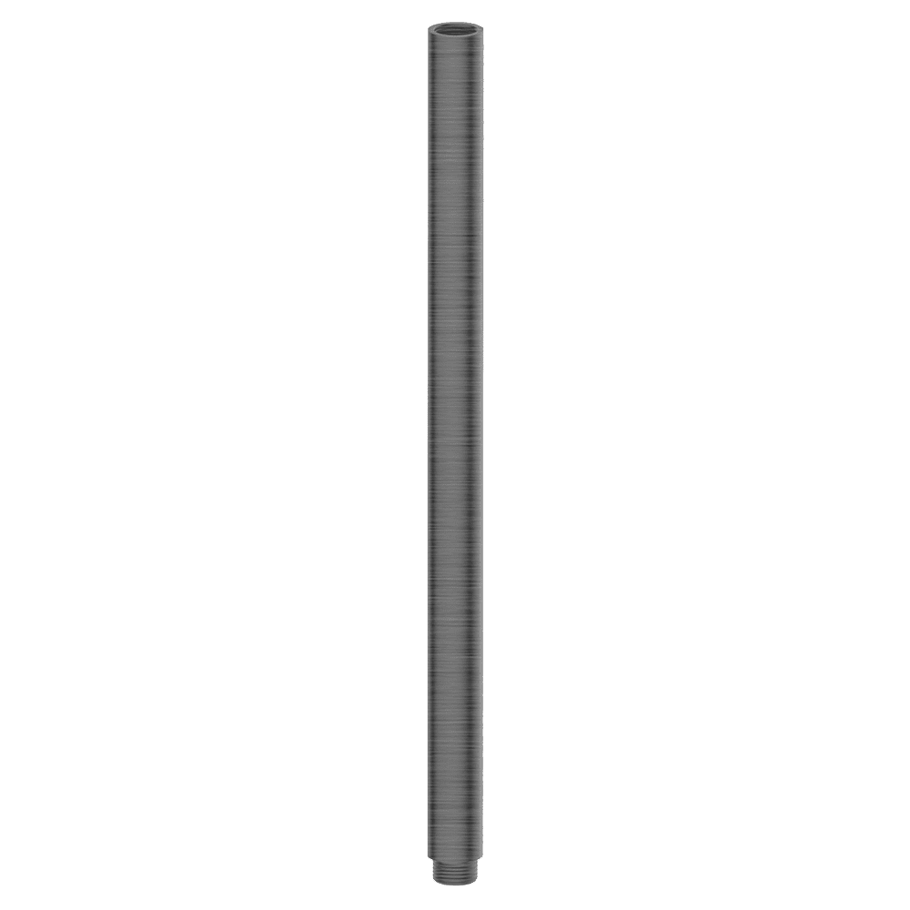 Gareth Ashton Brass 400mm Round Dropper – Gun Metal