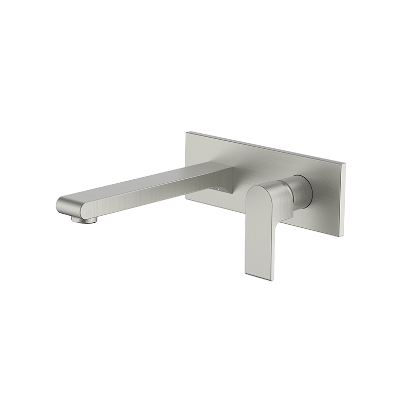 Gareth Ashton Park Avenue Wall Basin Set - Brushed Nickel