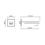 Gareth Ashton Park Avenue Basin Spout  specifications