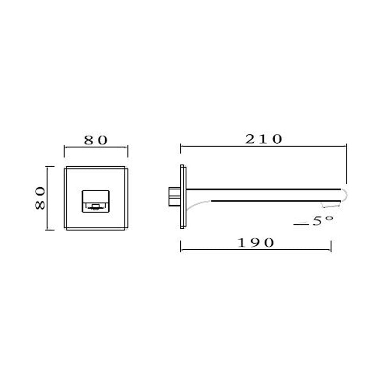 Gareth Ashton Park Avenue Basin Spout  specifications