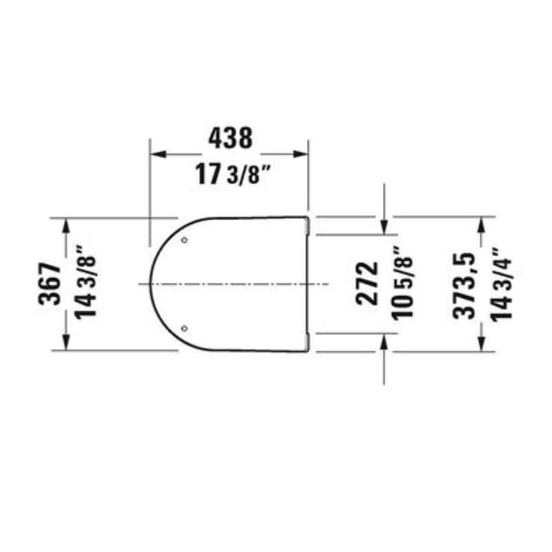 ME by Starck Toilet seat and cover