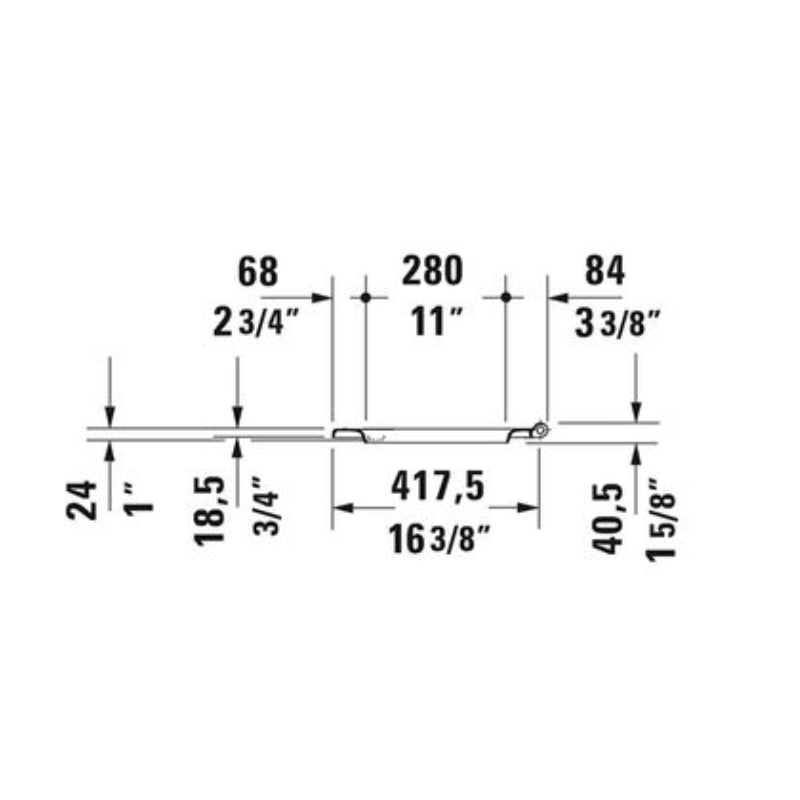 ME by Starck Toilet seat and cover
