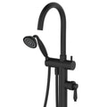 Fienza Eleanor Floor Mixer & Shower - Matte Black - 202113BL