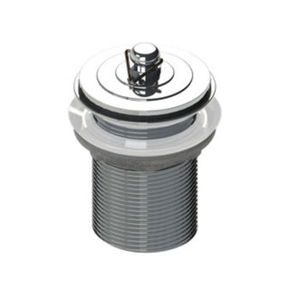 Bounty Brassware 32x70mm Plug & Waste with Deluxe Plug w Overflow - Chrome