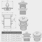 Wastelands Deluxe P&W 40 mm Without overflow