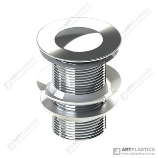 Bounty Brassware Pop Up Plug & Waste 32x70mm Chrome Wasteland