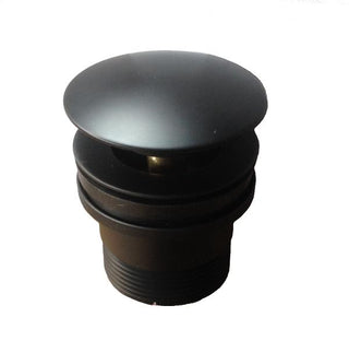 Aesthetically curved Pop-up Plug , 2 Piece Pop-up Waste for overflow and non-overflow basins , 4 in 1 Waste - suits 32mm or 40mm with or without overflow.