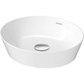 Duravit Cape Cod Washbowl 400mm No Tap Hole, No Overflow Alpine White
