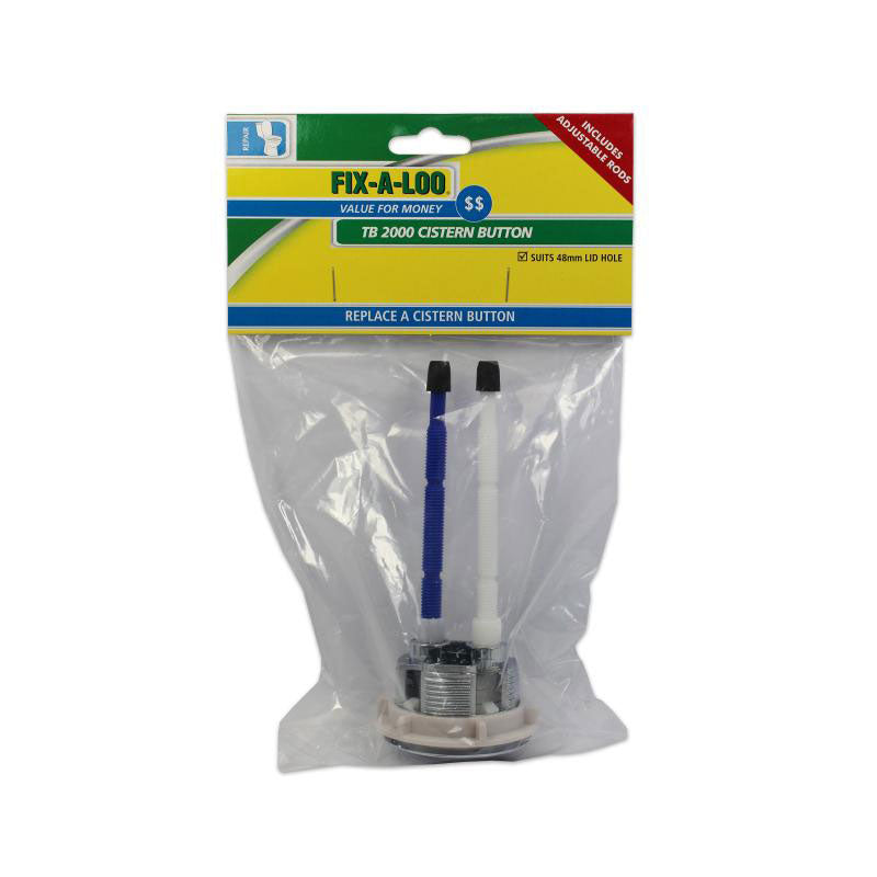 Fix A Loo TB 2000 Cistern Button & Flange