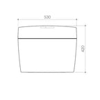 Caroma Uniset II Connector Cistern - Specification