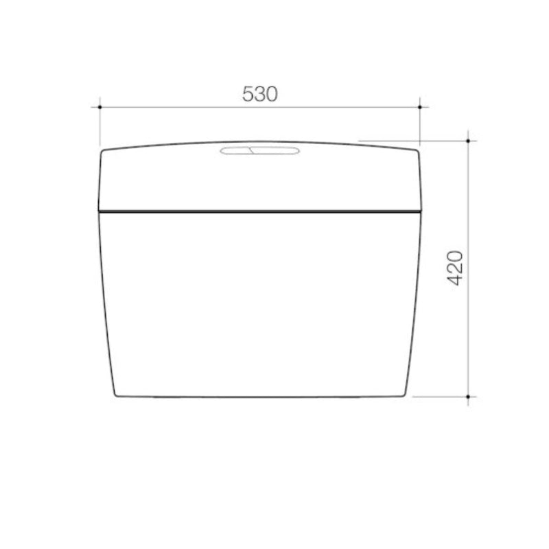 Caroma Uniset II Connector Cistern - Specification