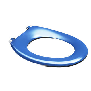Caroma Caravelle Care Single Flap Toilet Seat Sorrento Blue