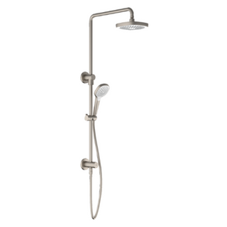 Hansgrohe Croma Select E Showerpipe 180 2jet EcoSmart - Brushed Nickel - 26743823