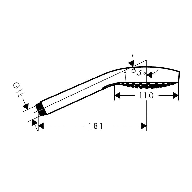 Hansgrohe Croma Select S Vario Handshower