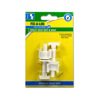 Fix A Loo Toilet Seat Nut & Bolt - Suits Spotless & Monk