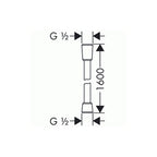 Hansgrohe Isiflex Shower Hose 160cm Specification