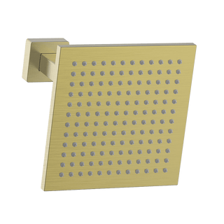 Gareth Ashton Brass Square Vertical Shower 200mm Drop – Brushed Brass