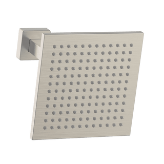 Gareth Ashton Brass Square Vertical Shower 200mm Drop – Brushed Nickel