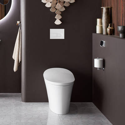 Kohler Veil Wall Faced Smart Toilet & Cistern - Back Entry S-Trap