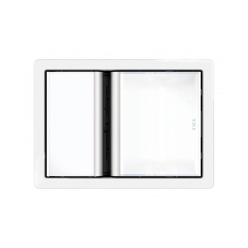 IXL Tastic Luminate Single 3 in 1 Bathroom Heater - white fascia