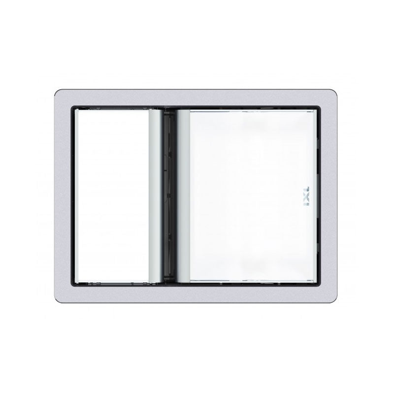 IXL Tastic Luminate Single 3 in 1 Bathroom Heater - silver