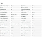 IXL Tastic Ovation - 3 in 1 Bathroom Heater, Exhaust Fan & Light - Specification