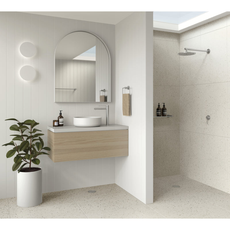 Phoenix Vivid Slimline SS 316 Shower Arm and Rose - 316 Stainless Steel
