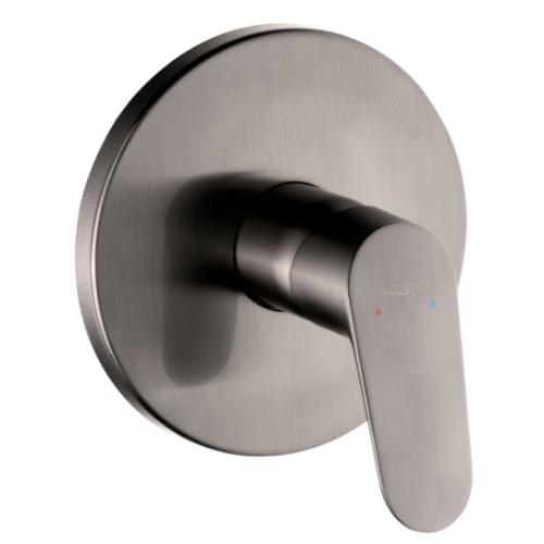 Hansgrohe Decor Single Lever Shower Mixer Brushed Black - Chrome