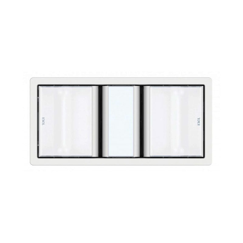 IXL Tastic Luminate Dual 3 in 1 Bathroom Heater - white fascia