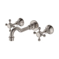 Fienza Lillian Basin/Bath Wall Tap Set - Brushed Nickel - 336102BN