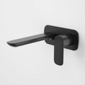 Caroma Contura Wall Basin/Bath Mixer - Black