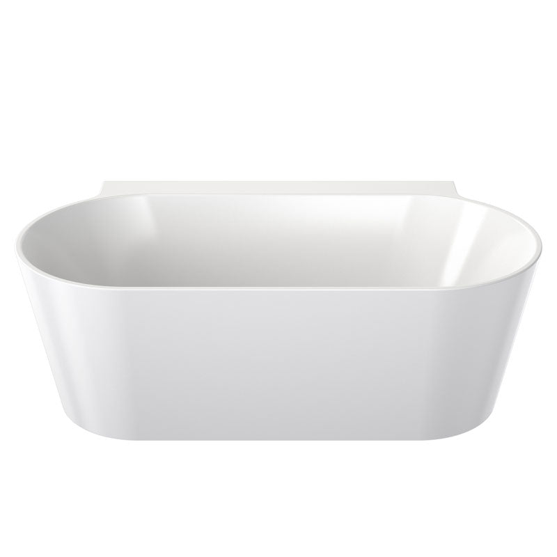 Clark Round Back to Wall Freestanding Bath 1600mm (No Overflow)