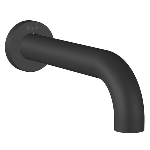 Gareth Ashton Lucia Curved Basin Spout 200mm – Black