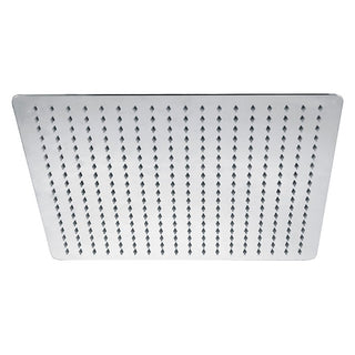 Fienza Slice Square 400mm Shower Head - Chrome - 411128