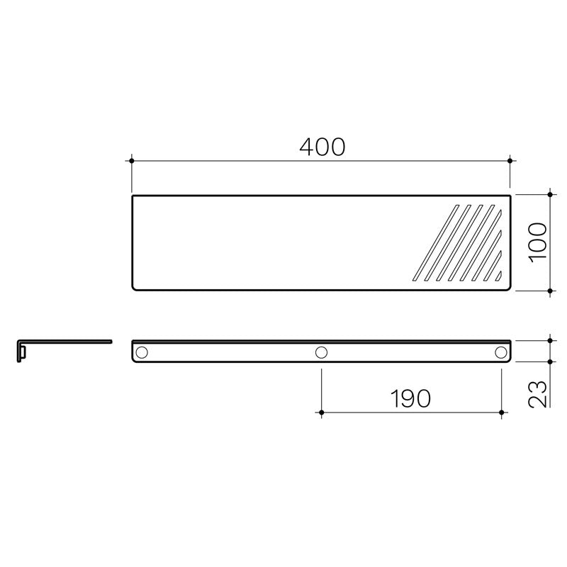 Square Metal Shelf Specification