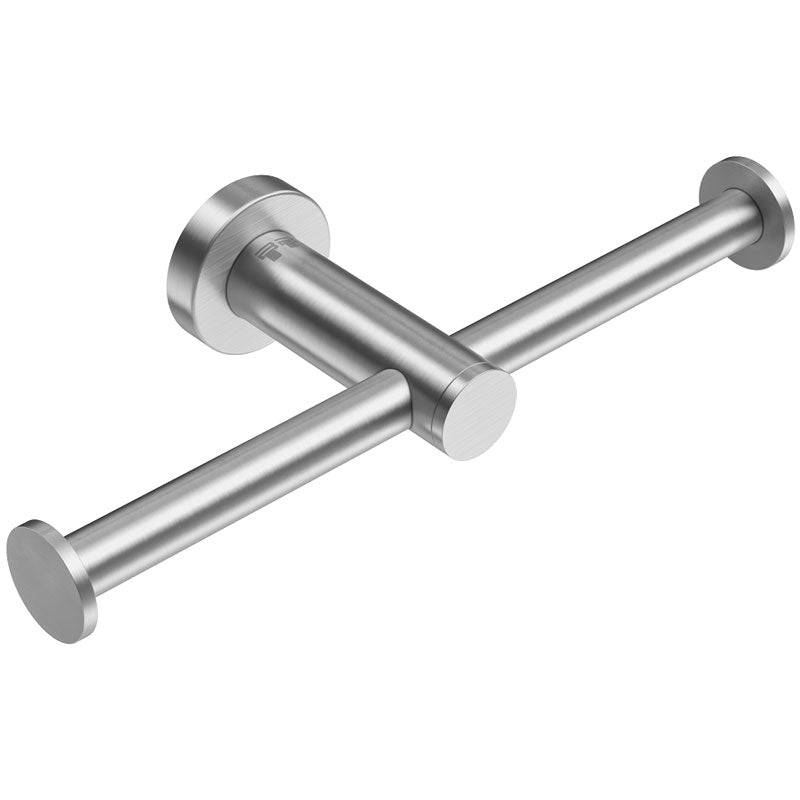 Bathe Bathroom Butler 4600 Premium Series Paper Holder - Double - Brushed