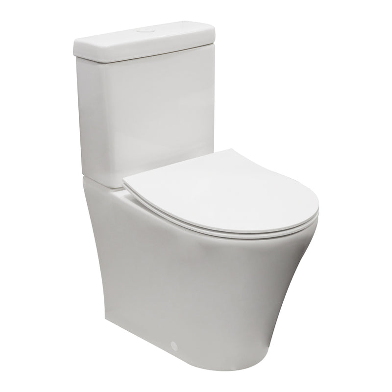Villeroy & Boch O.Novo Style Directflush S or P-Trap BTW Toilet Suite - Back Entry