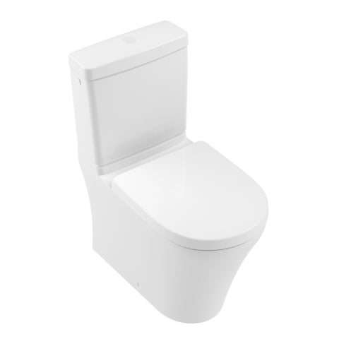 Villeroy & Boch O.Novo Style DirectFlush Ceramic Plus S or P-Trap BTW Toilet Suite - Back Entry