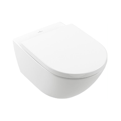 Villeroy & Boch Subway 3.0 Twistflush Wall Hung Toilet & Seat - 4670T001S4B