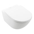 Villeroy & Boch Subway 3.0 Twistflush Wall Hung Toilet Pan & Seat P-Trap - Ceramic Plus - 4670T0R1S4B