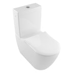Villeroy & Boch Subway 3.0 TwistFlush S or P-Trap Slim Seat BTW Toilet Suite - Back Entry - 4672T101L4B