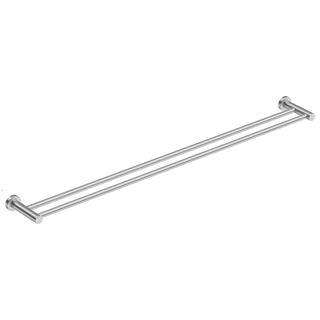 Bathe Bathroom Butler 4600 Premium Series Double Towel Rail - 1100mm - Brushed