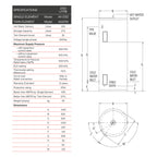 Rheem 250L Stellar SS Electric Storage Water Heater Specification